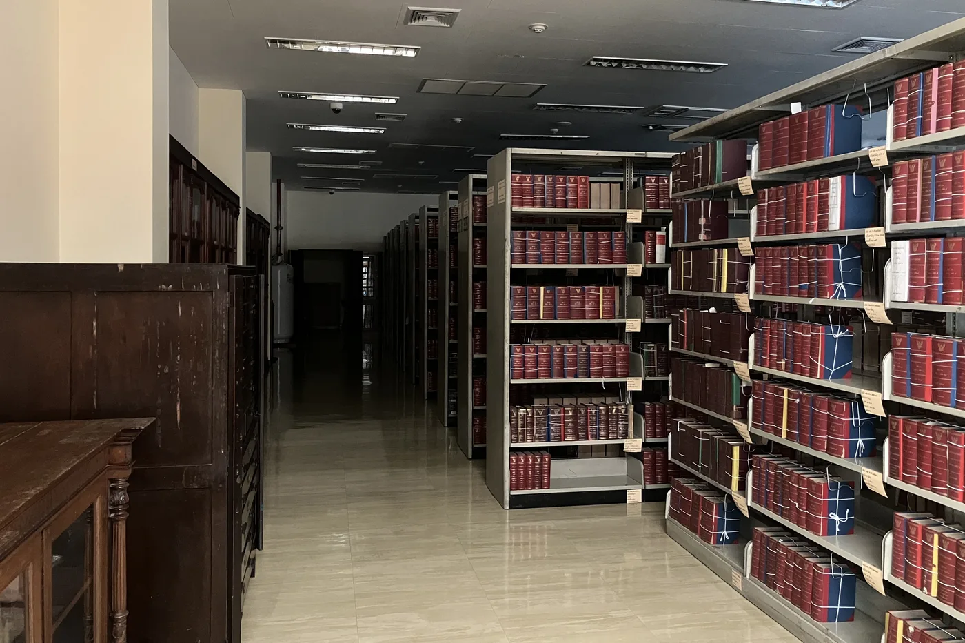 The Royal Government Gazette collection at the National Library of Thailand